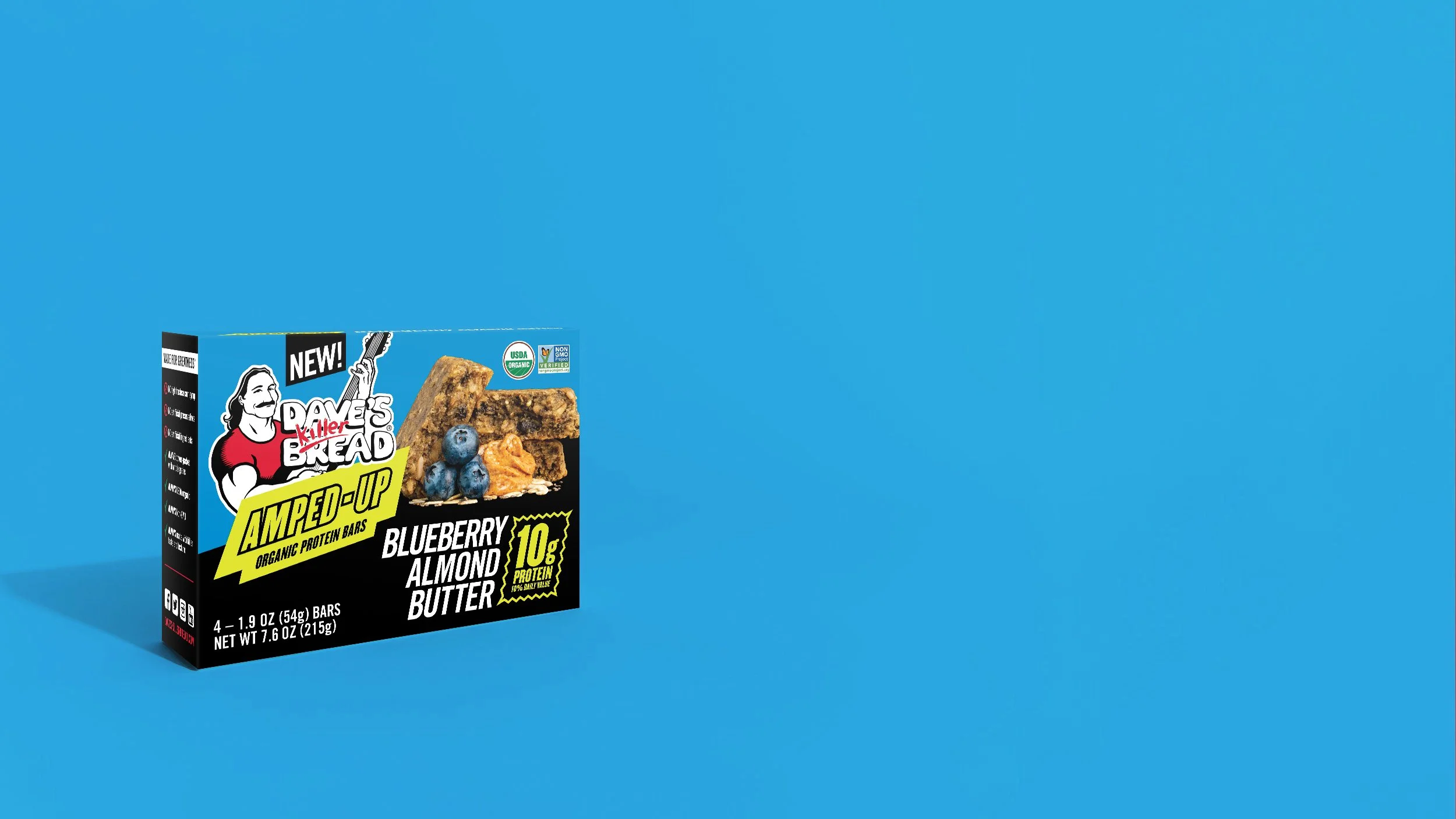 Dave's Killer Bread Amped Up Peanut Butter Chocolate Chunk Organic